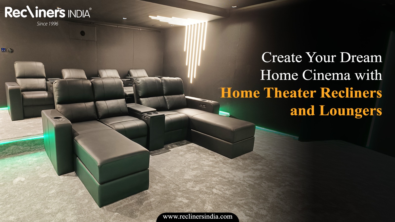 Luxury Home Theater Recliner  Recliners India - Delhi - Delhi ID1616289