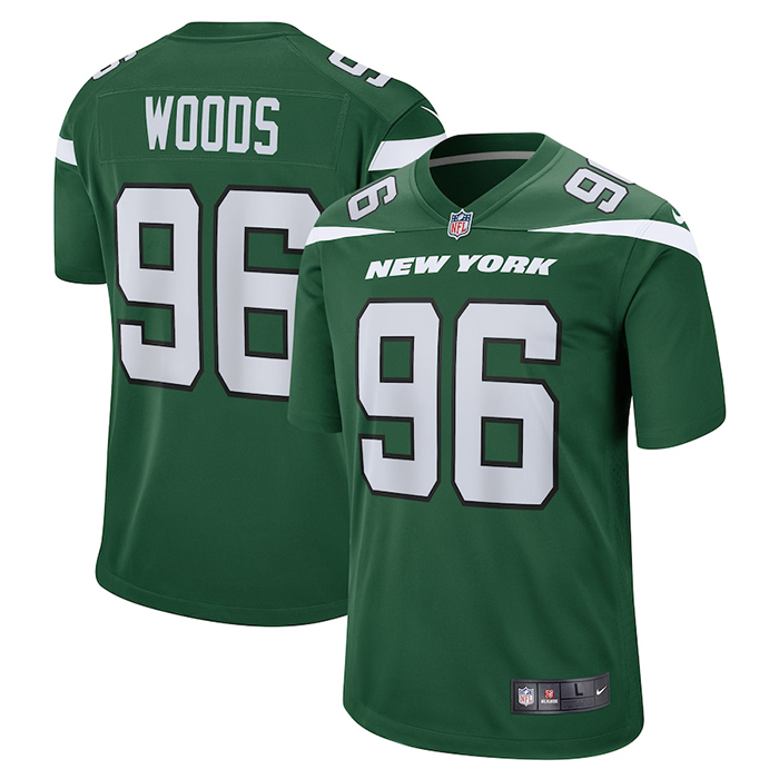 Camiseta NFL Game New York Jets Al Woods Verde - Arizona - Mesa ID1596047