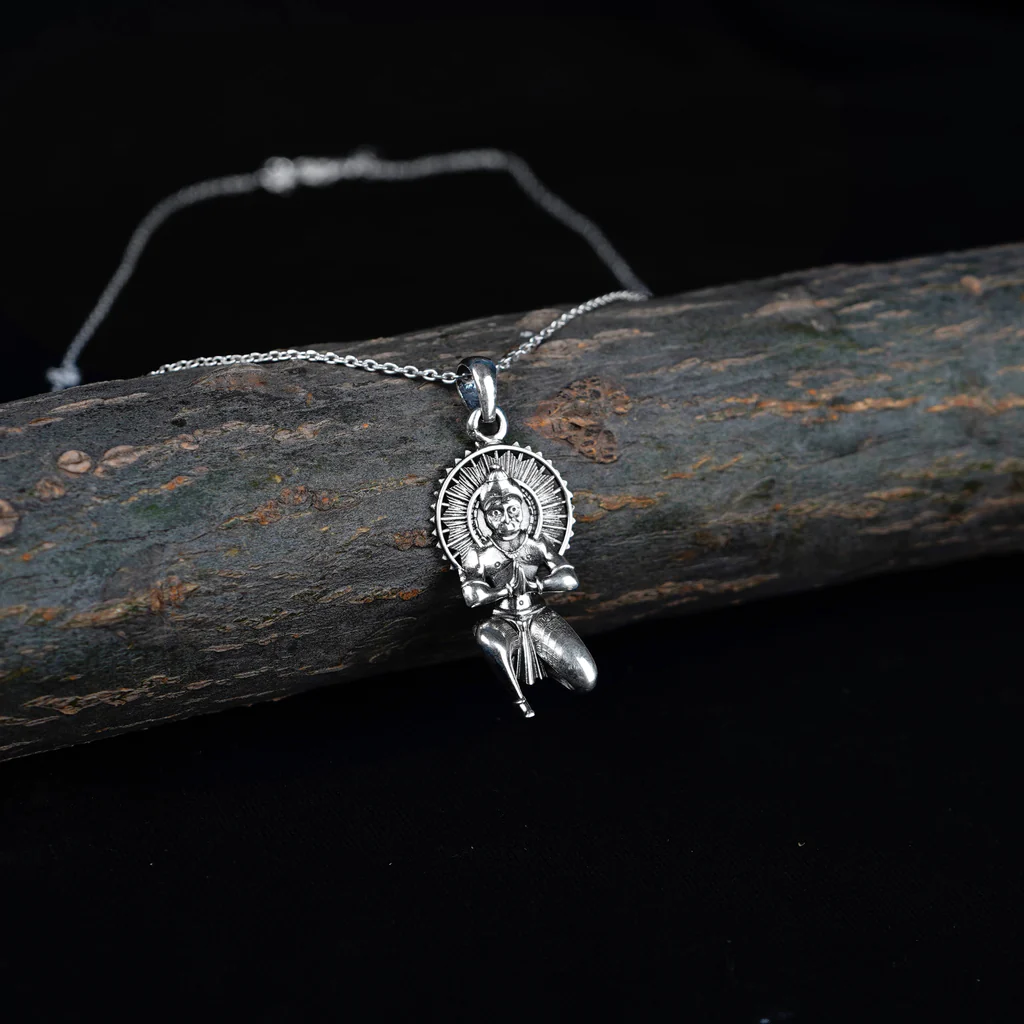 Shine Bright with Our Exquisite Hanuman Silver Pendant Colle - Haryana - Gurgaon ID1555142