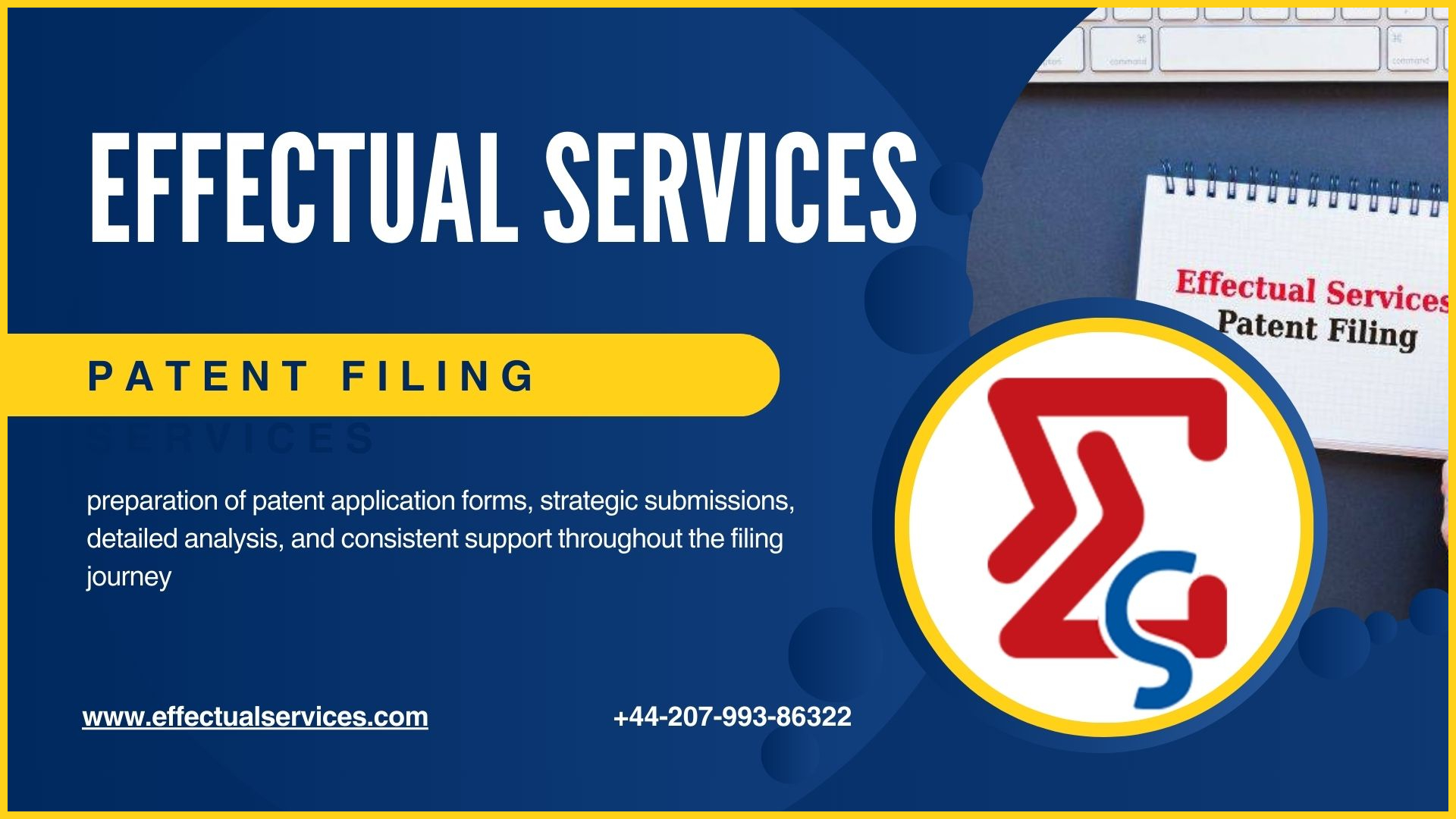Patent filing services in USA  Effectual Services - New York - New York ID1595659