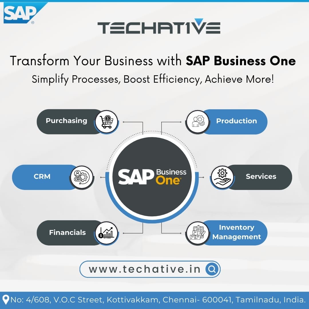 SAP Business One  ERP Software for Small Businesses - Tamil Nadu - Madurai ID1589451 2