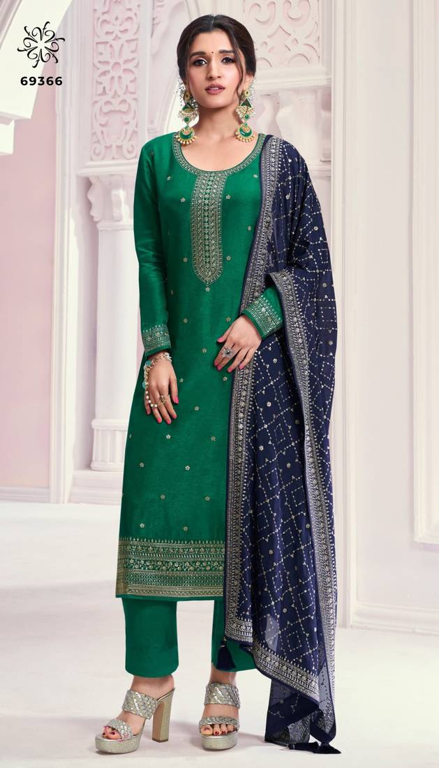 Buy Stunning Shades of Green Salwar Suits in 2025 - Alabama - Birmingham ID1592089 3