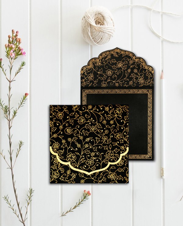 All in One Wedding Invitations  Convenient and Elegant Desi - New York - Buffalo ID1609879