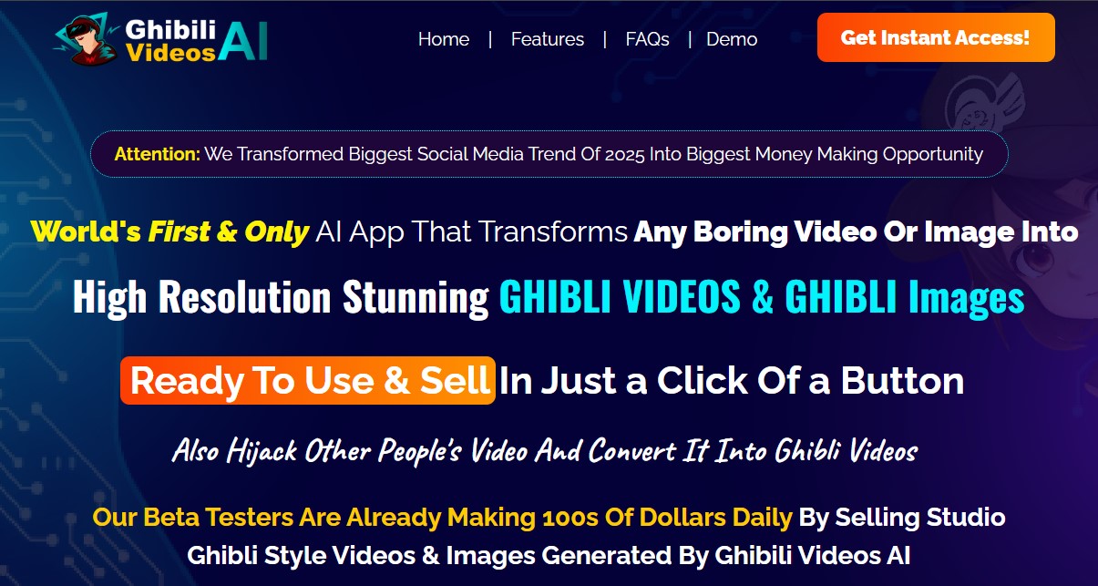 Ghibili Videos AI Review - New York - Albany ID1603927