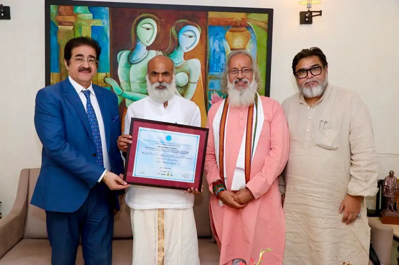 Guru Nandkishores Visit to Marwah Studios  Honored wit - Delhi - Delhi ID1587783