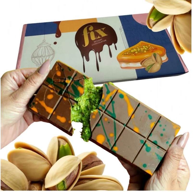 Dubai Fix Chocolate Bars  Halal Treats from UAE - California - San Jose ID1608636