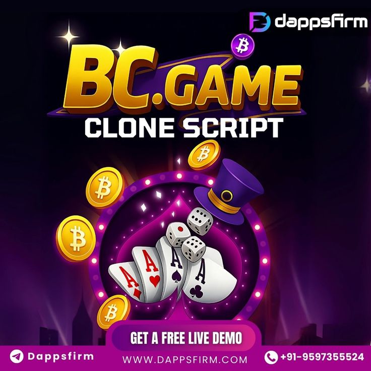 Experience BlockchainPowered Gaming with BC Game Clone Scri - California - Anaheim ID1616381