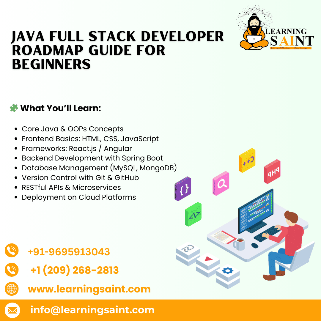 Java Full Stack Developer Roadmap Guide for Beginners  - Delaware - Wilmington ID1600467