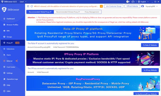 BitBrowser recommends IP proxy positions to enhance privacy - Alabama - Huntsville ID1533002