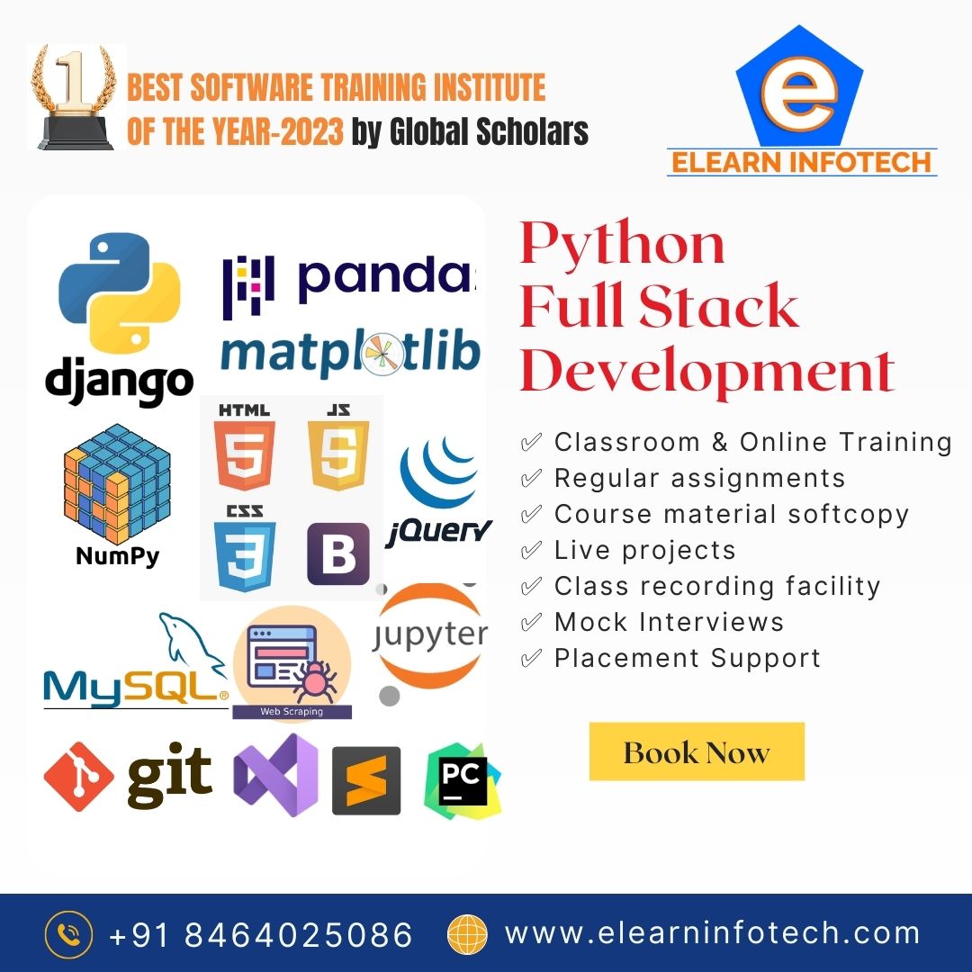 Python Full stack developer course in Hyderabad - Andhra Pradesh - Hyderabad ID1522777