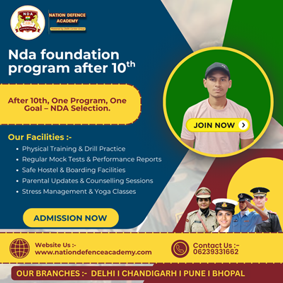 NDA Foundation Program After 10th - Delhi - Delhi ID1614336 1