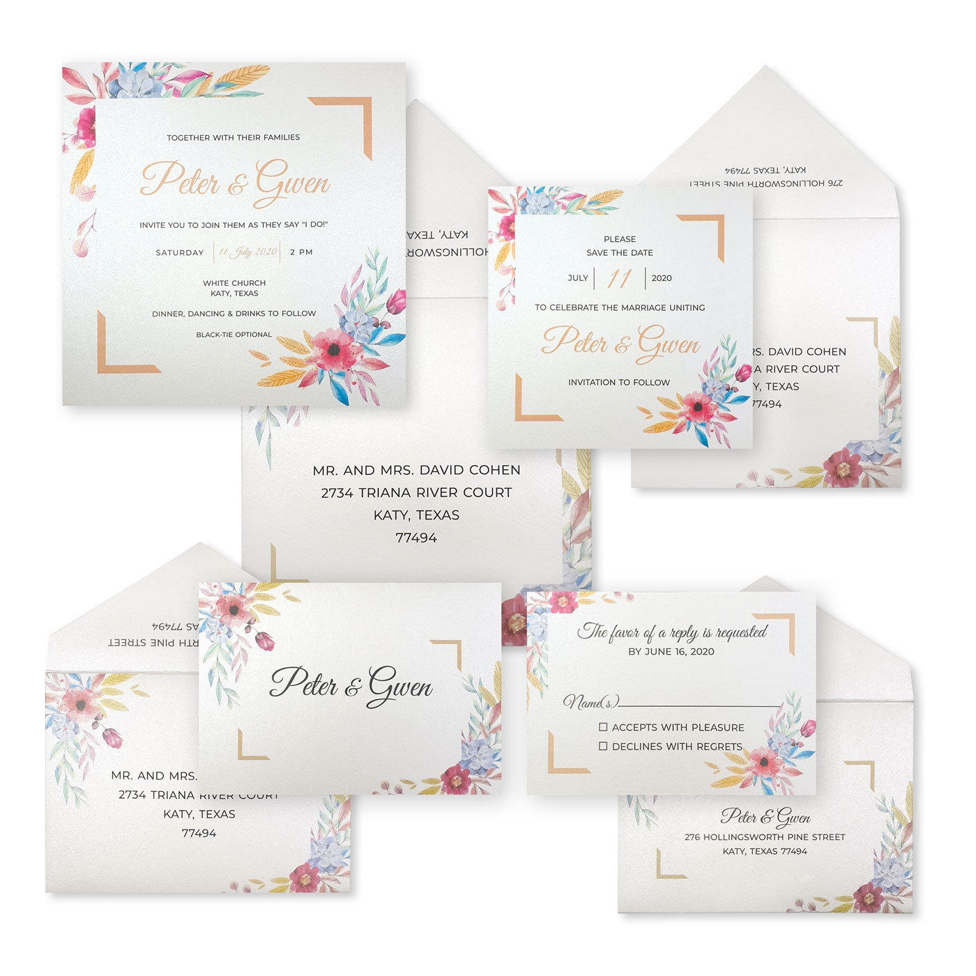 Wedding Invitation Suites  IndianWeddingCards - Missouri - Saint Louis ID1607146