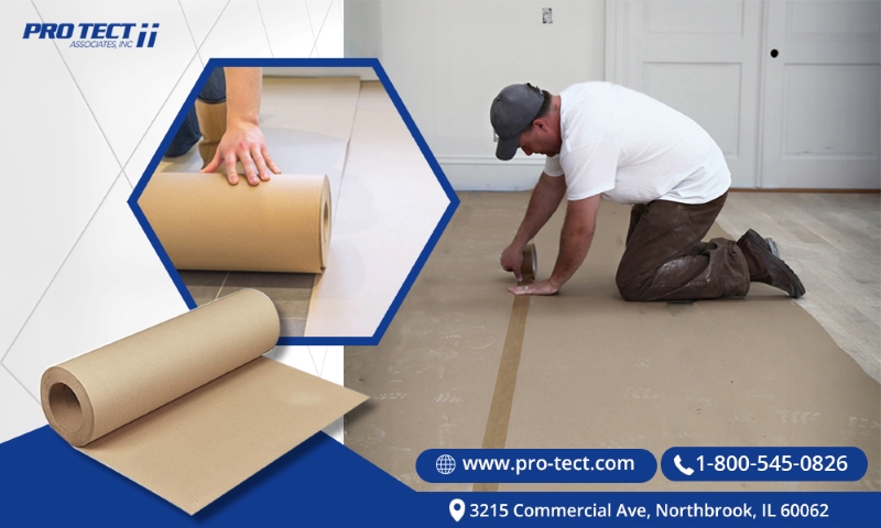 Premium Temporary Floor Protection  Durable  Easy to Ins - Illinois - Chicago ID1601100
