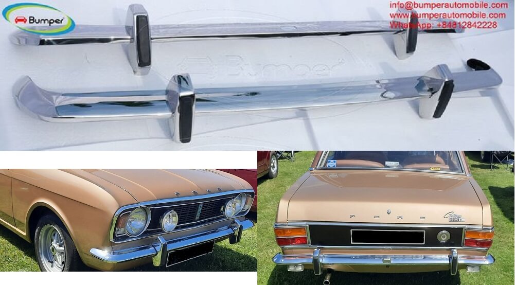 Ford Cortina MK2 bumper with over rider 19661970 by stain - Arizona - Gilbert ID1510826