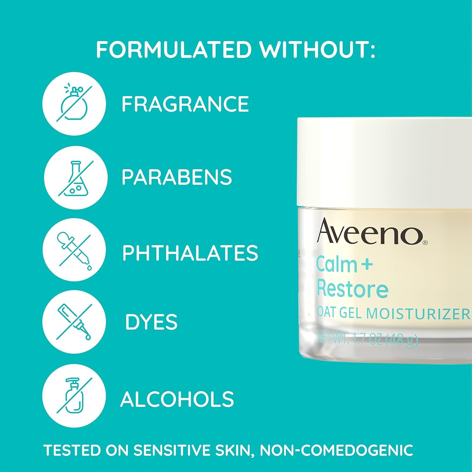 Aveeno Calm  Restore Oat Gel Facial Moisturizer for Sensiti - New York - Albany ID1590693 3