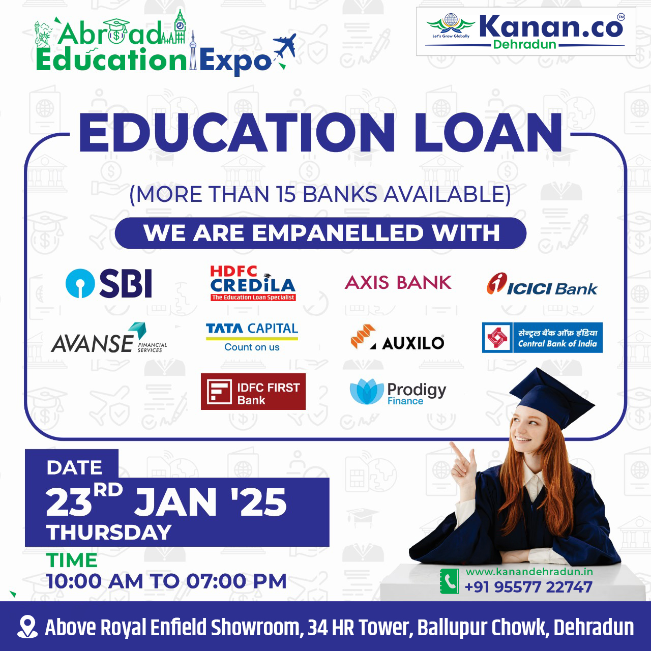 Join the Abroad Education Expo 2025  Your Gateway to Glob - Uttaranchal - Dehra Dun ID1593764