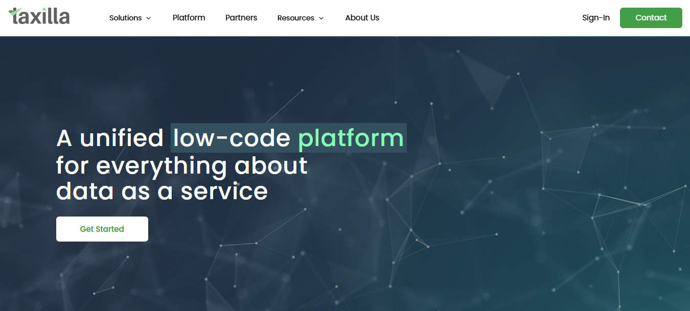 Taxilla Digital Data Transformation Platform - Andhra Pradesh - Hyderabad ID1601455