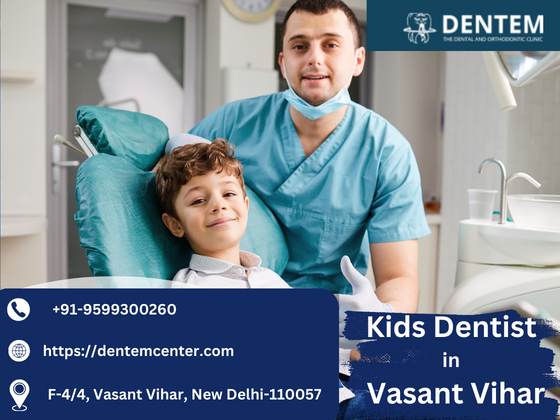 Kids Dentist in Vasant Vihar  Dentem Center - Delhi - Delhi ID1541098