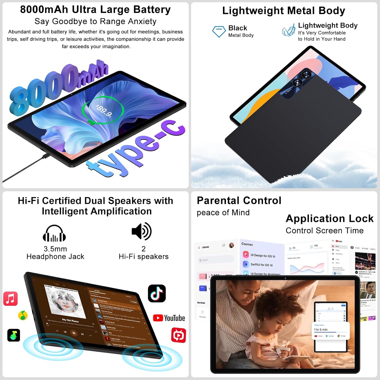 Android 11 Inch Tablet 24GB RAM 256GB ROM1TB Expand - New York - Albany ID1593683 3