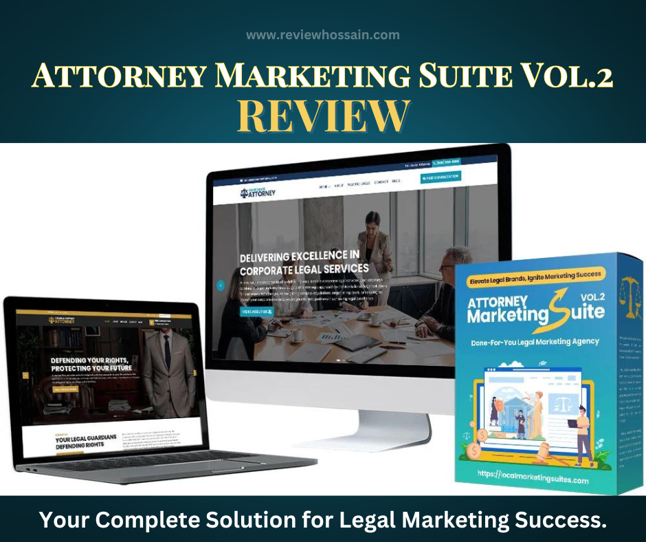 Attorney Marketing Suite Vol2 Review  How To Use It? - California - Anaheim ID1516120