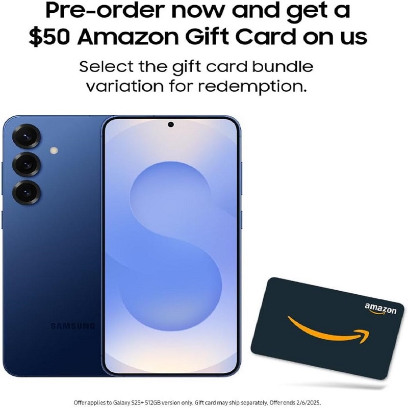 SAMSUNG Galaxy S25 Cell Phone  50 Amazon Gift Card - New York - Albany ID1595828 2