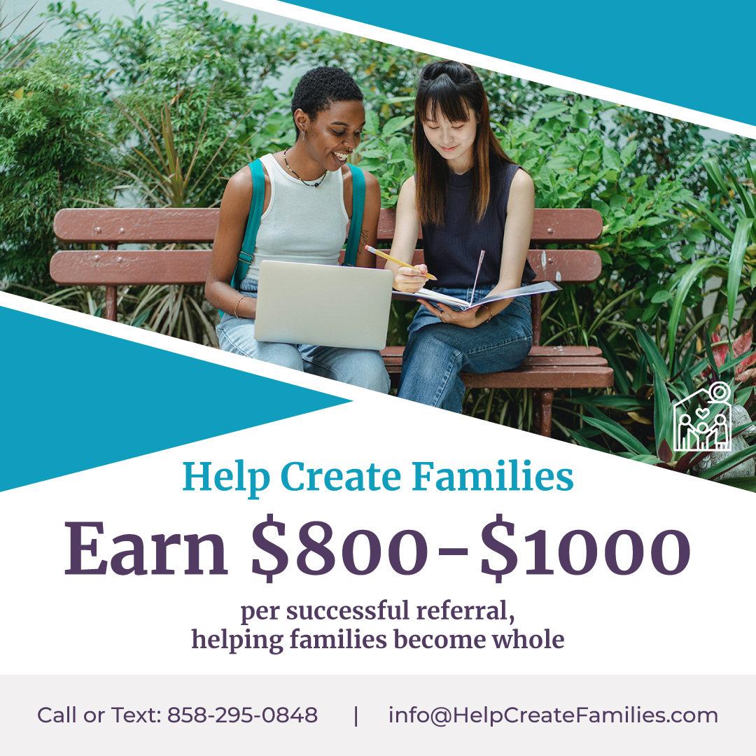 Help Create Family Referral Programs - California - San Diego ID1534318