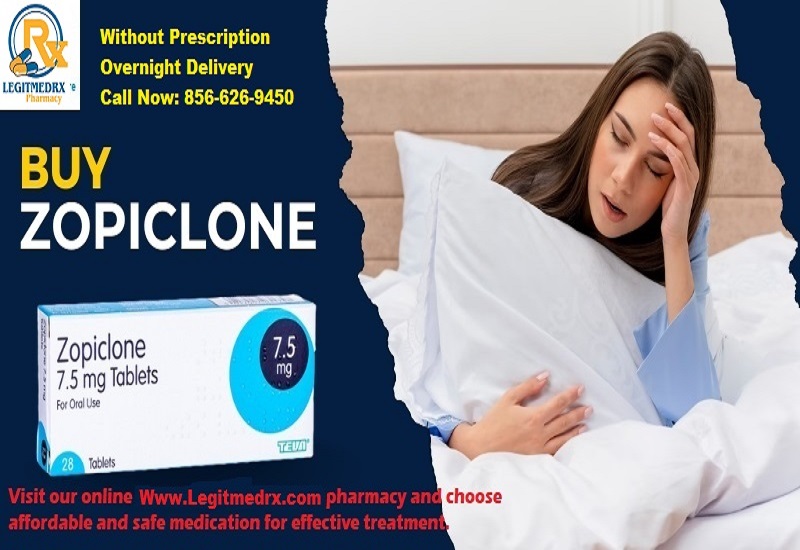 Say Goodbye to Sleepless Nights Buy Zopiclone 75mg Online  - Arizona - Phoenix ID1592031