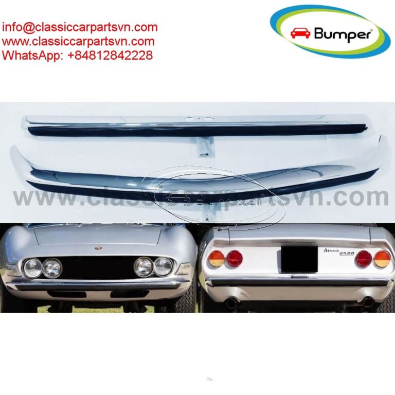 Fiat Dino Spider 24 19691973 bumpers - Wisconsin - Madison ID1598908