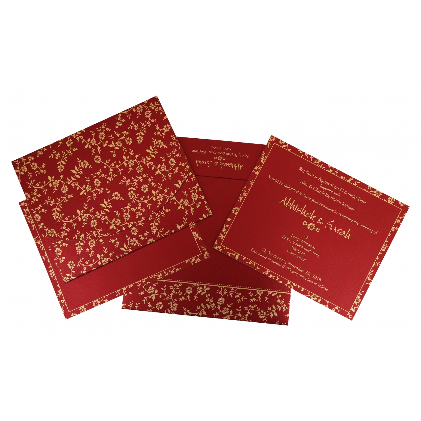 Traditional Wedding Invitations  Classic  Elegant Designs - New Jersey - Jersey City ID1587856