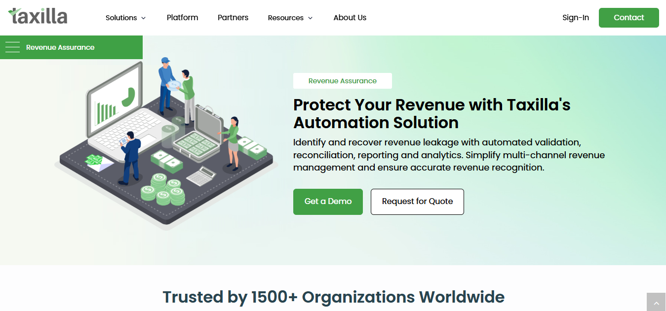 Taxilla Revenue Assurance - Andhra Pradesh - Hyderabad ID1601441