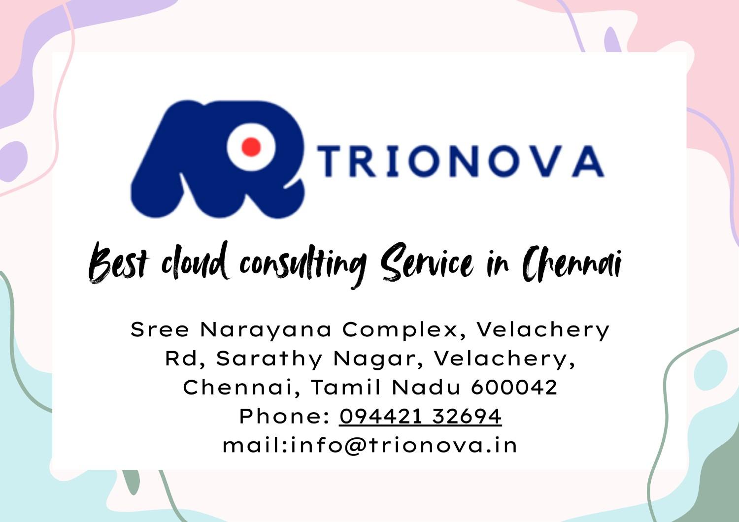 Best Cloud Consulting Service in Chennai - Tamil Nadu - Chennai ID1602985