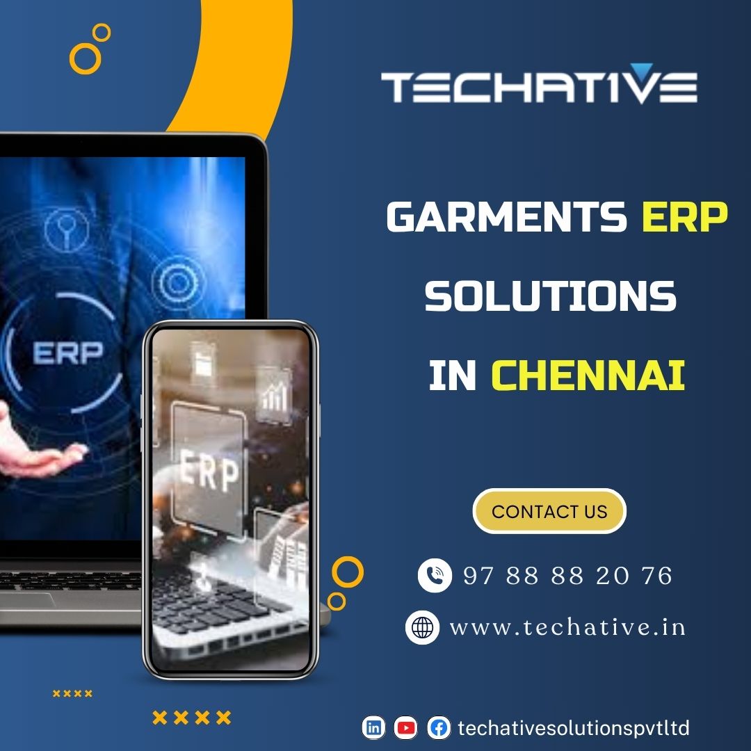 Garments ERP Solutions in Chennai  - Tamil Nadu - Chennai ID1607445