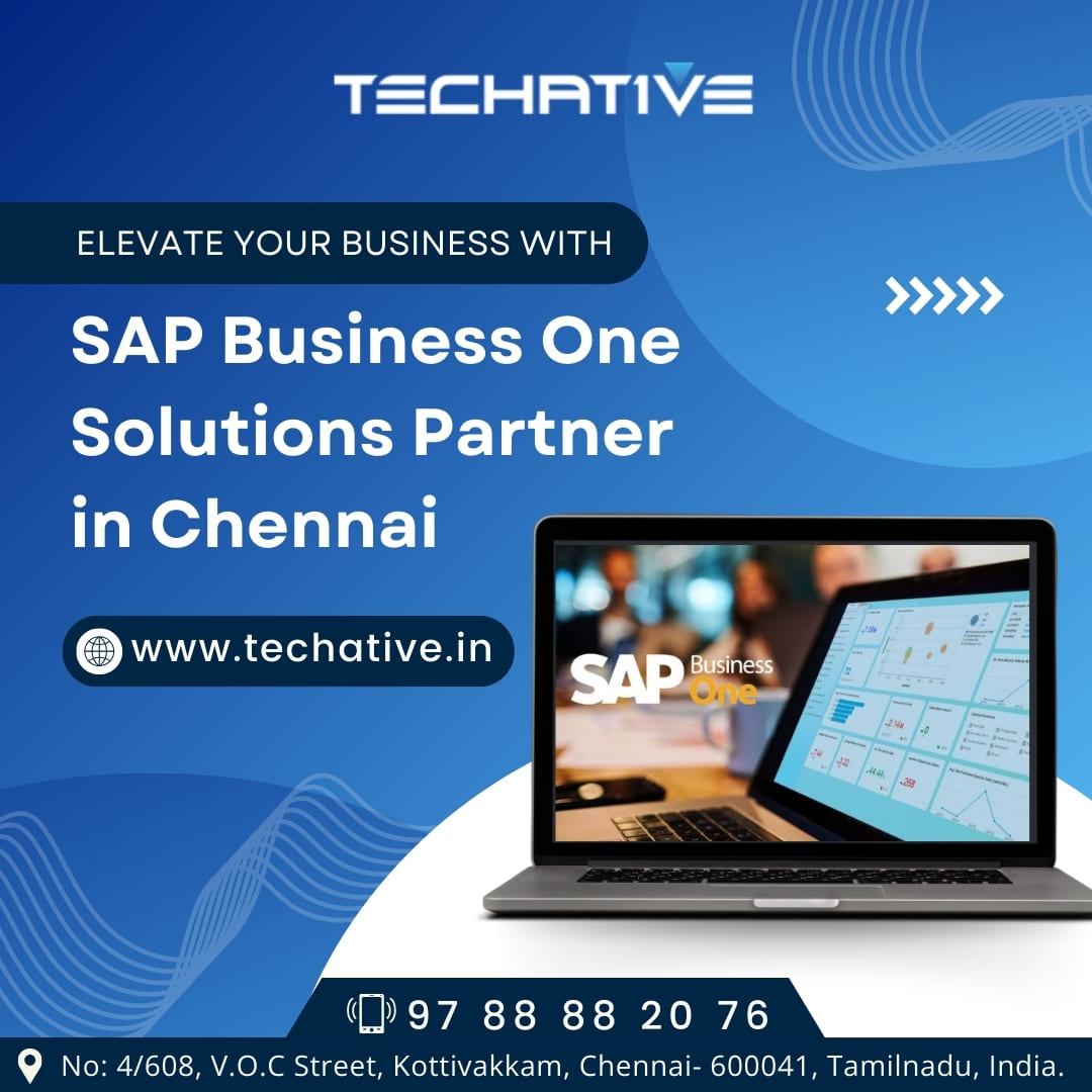 Sap Business One Partner in Chennai - Tamil Nadu - Chennai ID1585834 2