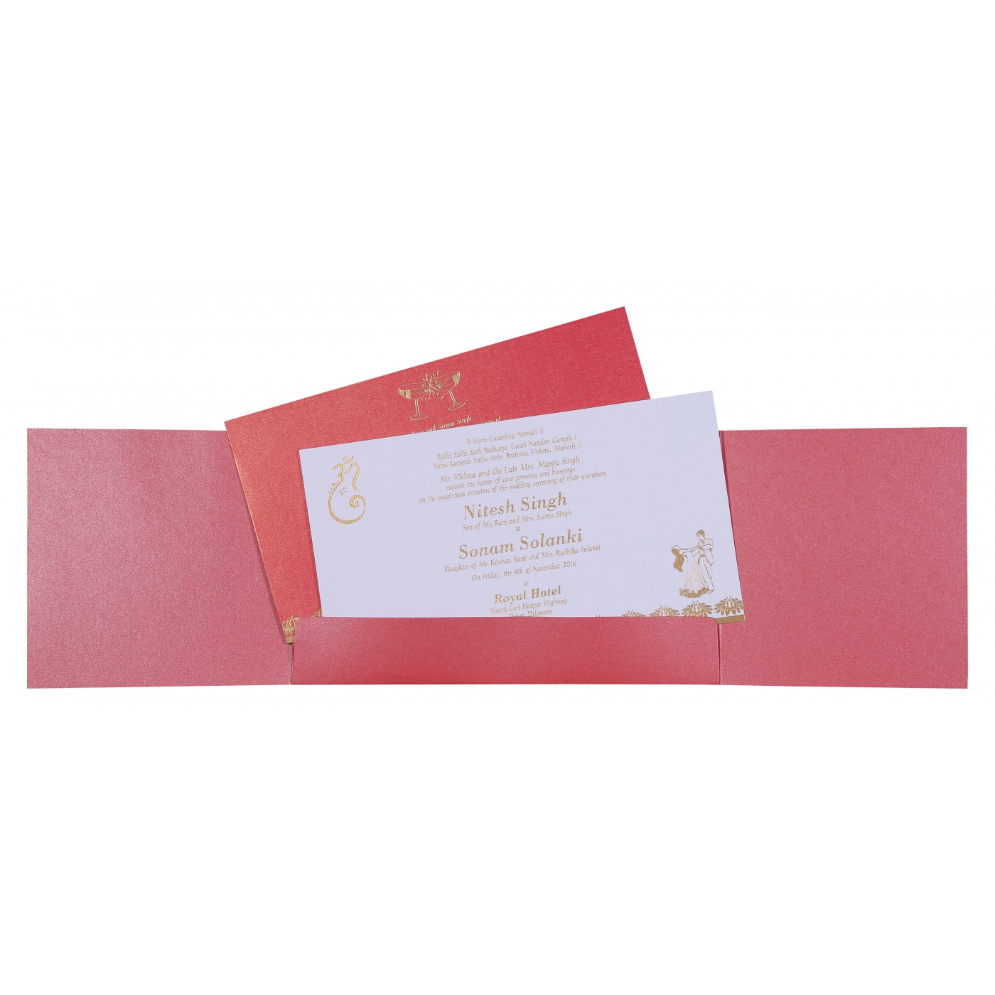 Vintage Style Rustic Wedding Invitations  Antique Invitatio - New Jersey - Jersey City ID1616870 2