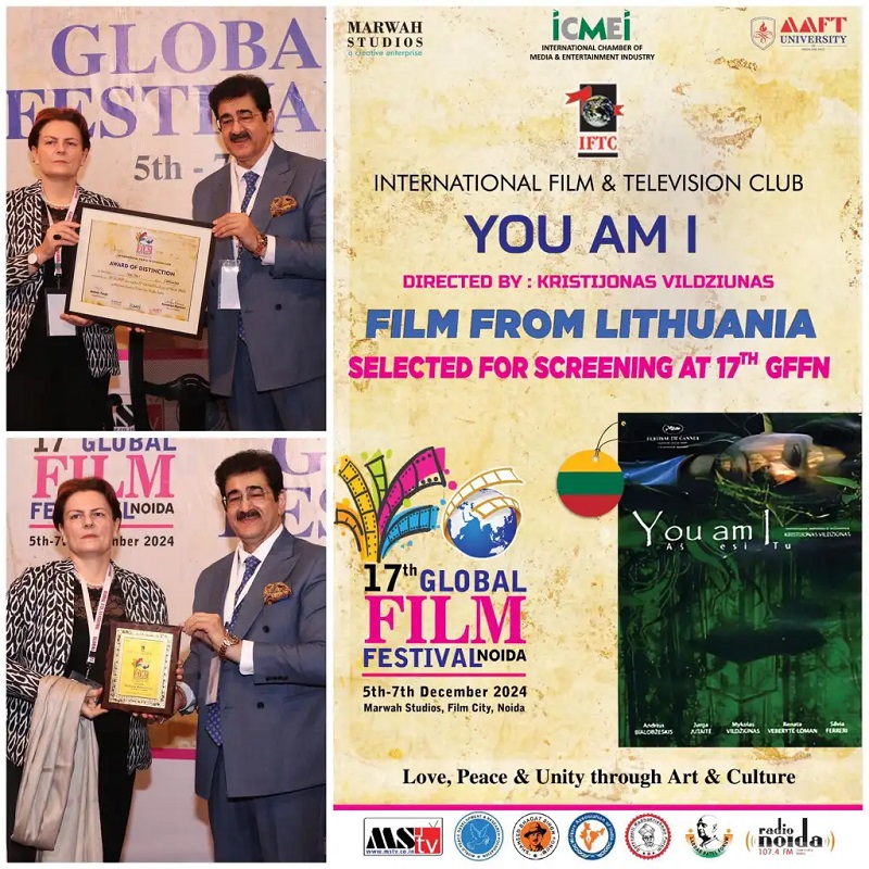 Award of Distinction for Lithuanian Film You Am I at 1 - Delhi - Delhi ID1591486