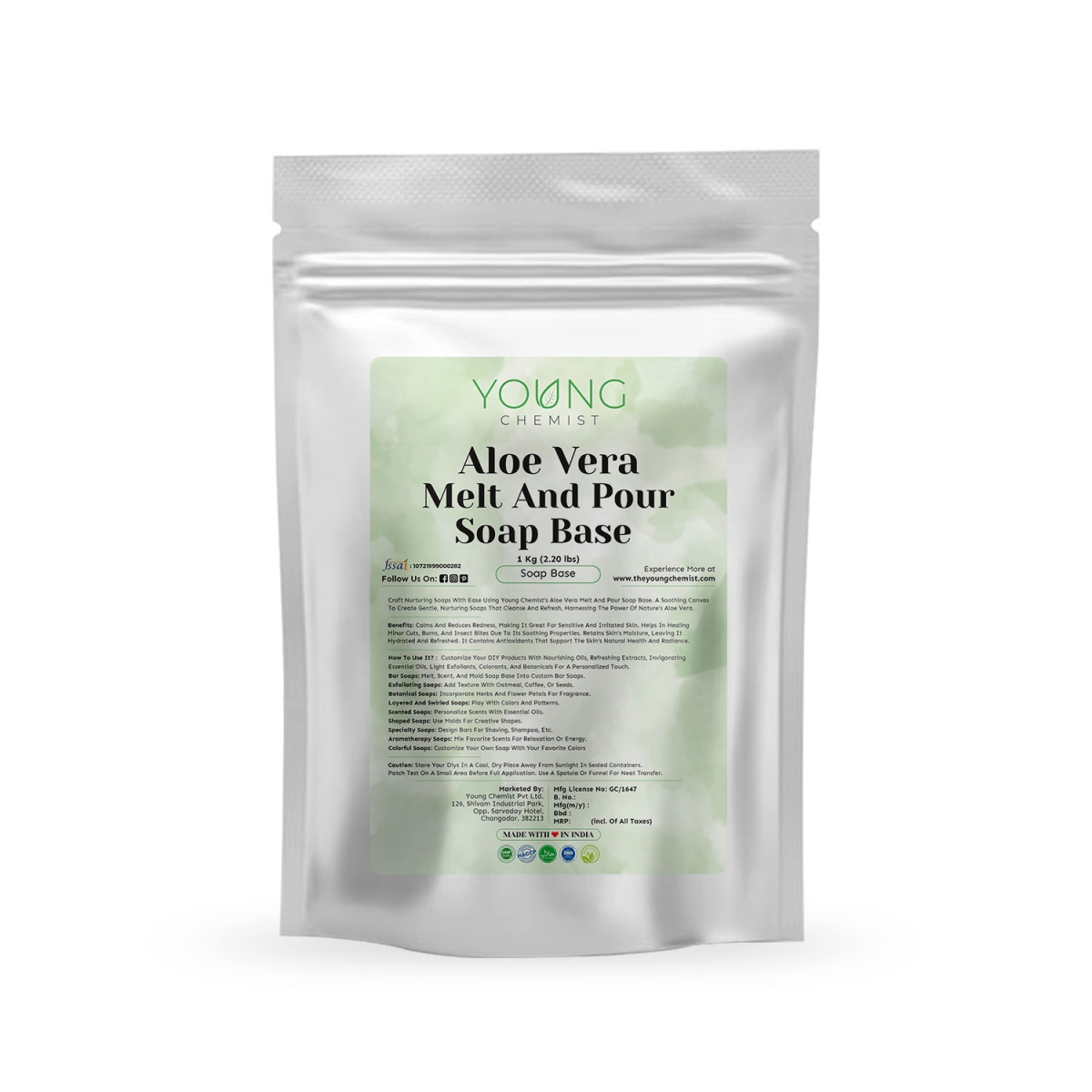 Aloevera Melt  Pour Soap Base - Arunachal Pradesh - Itanagar ID1591875