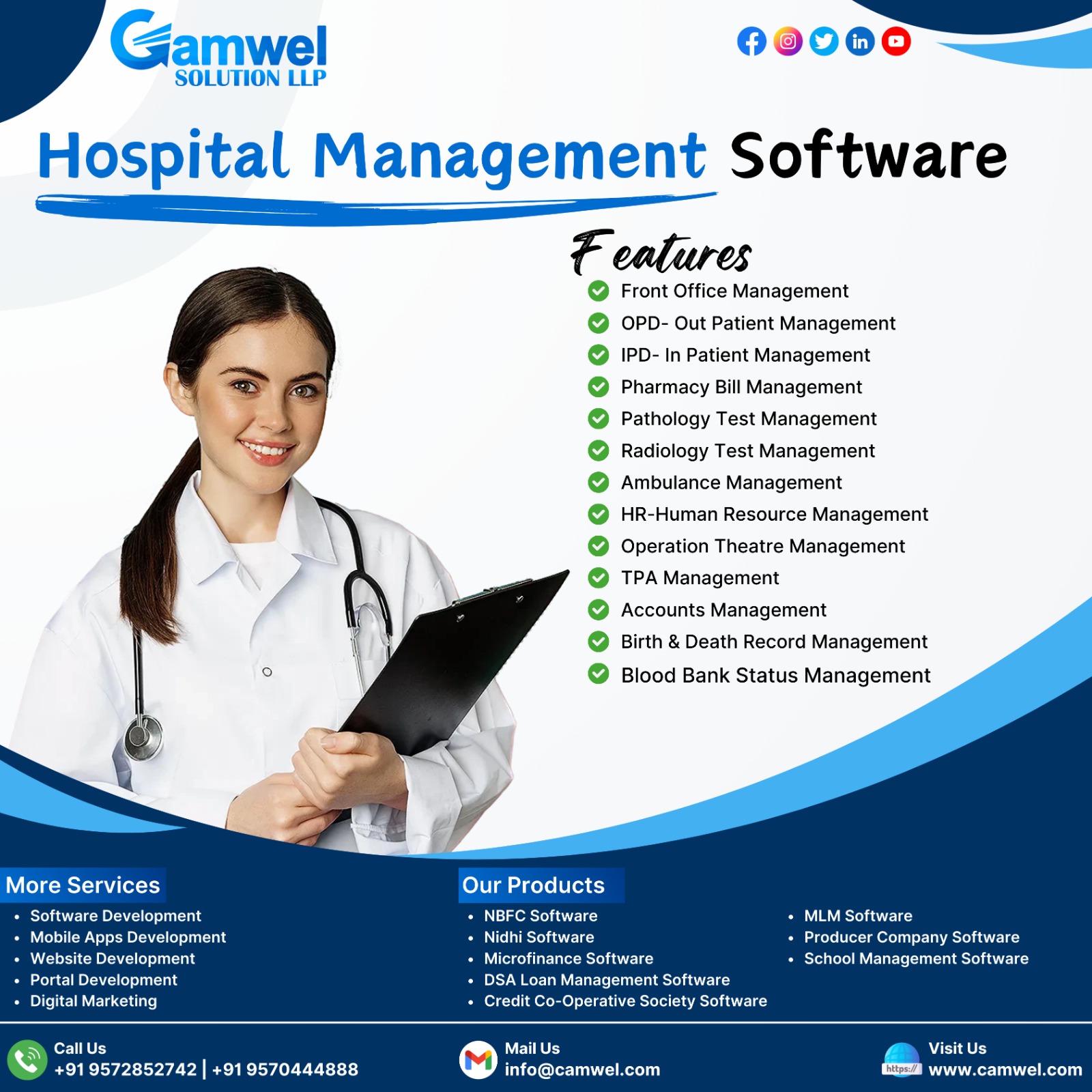 Hospital Management System  Best Hospital Software - Bihar - Patna ID1525082