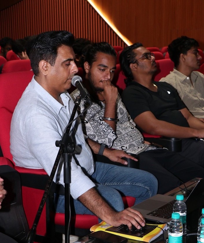 Grammy Award Winner Nikhil Berry Conducts Masterclass at AAF - Delhi - Delhi ID1607564