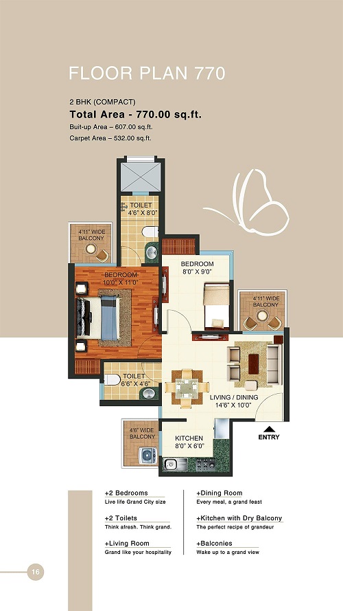 23 BHK Apartments in Siddharth Vihar Ghaziabad - Uttar Pradesh - Noida ID1616336 2