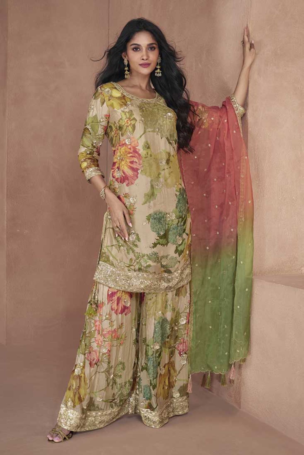 Georgette Embroidered Readymade Salwar Suits - California - Murrieta ID1548972