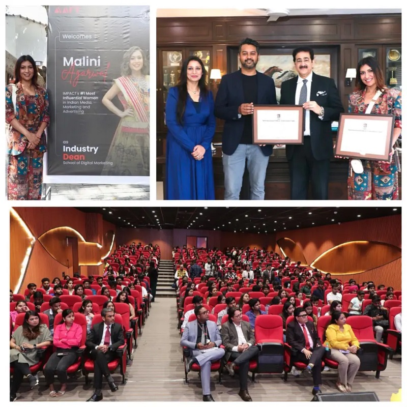 Malini Agarwal Conducts Workshop at AAFT School of Digital M - Delhi - Delhi ID1601197