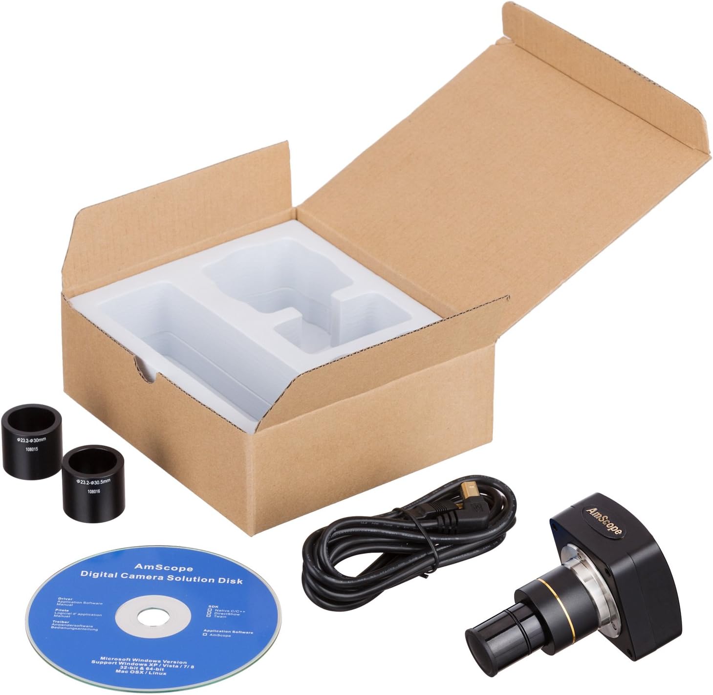 AmScope MU1000 10MP Digital Microscope Camera for Still and  - New York - Albany ID1560234 4