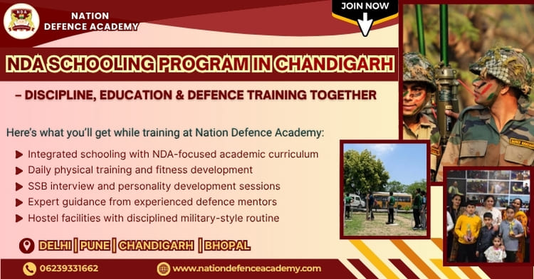 NDA Coaching with Schooling in Chandigarh - Chandigarh - Chandigarh ID1617109 1
