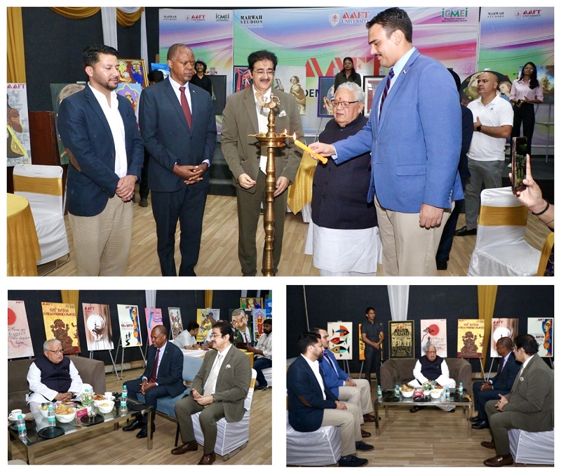 AAFT School of Fine Arts Hosts Grand Art Exhibition to Comme - Delhi - Delhi ID1608652
