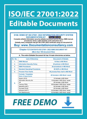 ISO 27001 Documents - Colorado - Englewood ID1554031