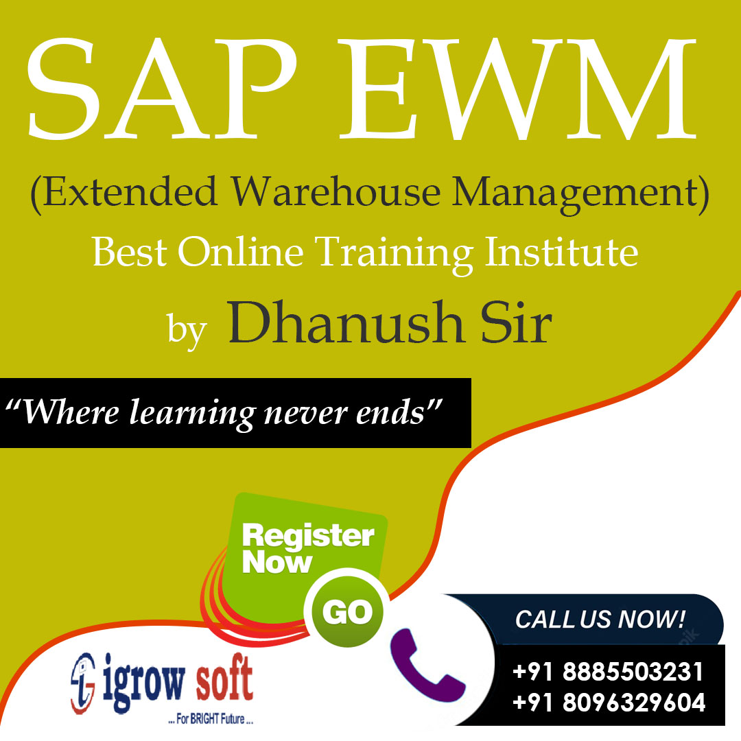SAP EWM Online Training in Hyderabad  EWM Online Training  - Andhra Pradesh - Hyderabad ID1617827