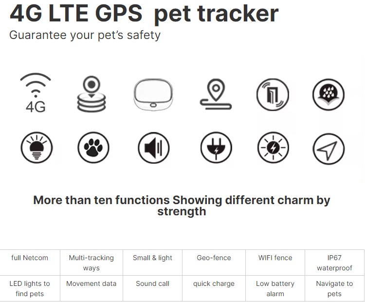 RFV43 Mini 4G GPS pet dog collar tracking device animal tra - Arkansas - Little Rock  ID1614003 3