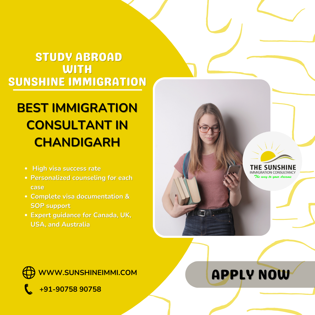 Study Abroad with Sunshine Immigration  Best Immigration  - Chandigarh - Chandigarh ID1602591