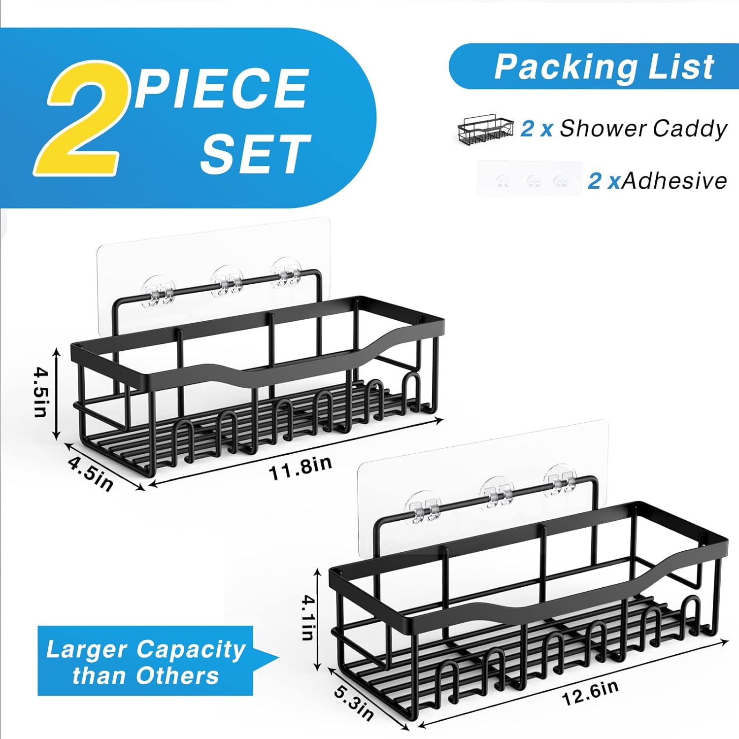 Shower Caddy 2 Pack - New Jersey - Jersey City ID1594385 2