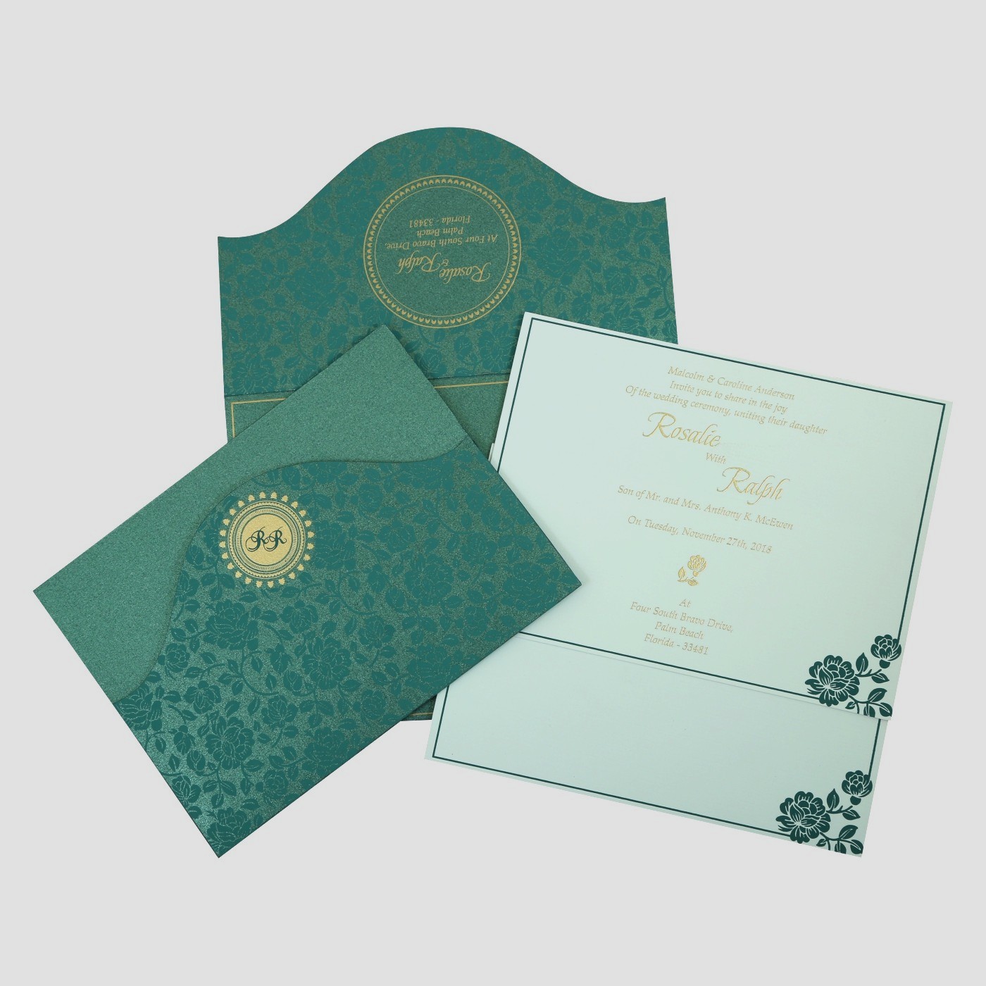 Traditional Hindu Wedding Cards  A Perfect Match - New Jersey - Jersey City ID1595186 2
